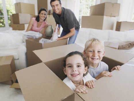 Preparing a Kennington flat move with labeled boxes and furniture protection