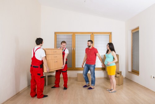 Careful box labelling and fragile item protection during packing
