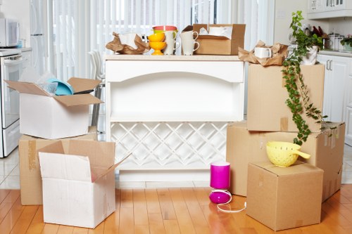 Local removals team handling apartment furniture and loading in Kennington
