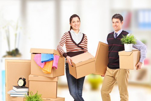 Commercial removal service supporting an office move in Kennington