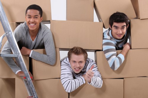 Man with van moving service in the UK