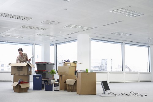 Removalists loading furniture and boxes for a Kennington home move