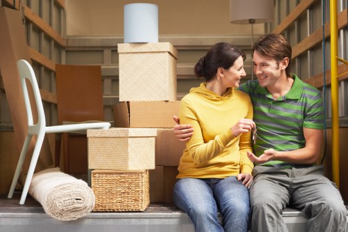 Cubic-yard pricing example for a larger household move in Kennington